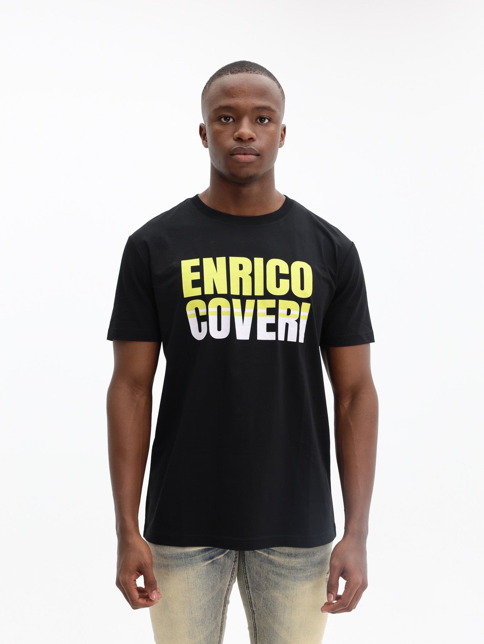 Enrico Coveri T-Shirt 2 Packs Black Green